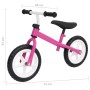 Pedalless bicycle 9.5 inches pink by vidaXL, Pedal or push vehicles - Ref: Foro24-93190, Price: 43,12 €, Discount: %