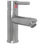 Grifo para lavabo de baño acabado plateado 130x176 mm de vidaXL, Grifos - Ref: Foro24-149069, Precio: 32,72 €, Descuento: %