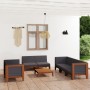 Garden furniture and cushions set 9 pieces solid acacia wood by vidaXL, Garden sets - Ref: Foro24-3058121, Price: 1,00 €, Dis...