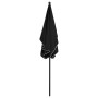 Garden umbrella with black pole 210x140 cm by vidaXL, Umbrellas - Ref: Foro24-315549, Price: 44,15 €, Discount: %