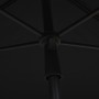 Garden umbrella with black pole 210x140 cm by vidaXL, Umbrellas - Ref: Foro24-315549, Price: 44,15 €, Discount: %