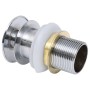 Push drain without overflow function silver 6.4x6.4x9.1 cm by vidaXL, Faucets - Ref: Foro24-149064, Price: 13,76 €, Discount: %