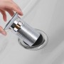 Push drain without overflow function silver 6.4x6.4x9.1 cm by vidaXL, Faucets - Ref: Foro24-149064, Price: 13,76 €, Discount: %