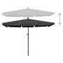 Garden umbrella with anthracite gray pole 210x140 cm by vidaXL, Umbrellas - Ref: Foro24-315545, Price: 36,03 €, Discount: %