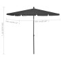 Garden umbrella with anthracite gray pole 210x140 cm by vidaXL, Umbrellas - Ref: Foro24-315545, Price: 36,03 €, Discount: %