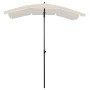 Garden umbrella with sand-colored pole 200x130 cm by vidaXL, Umbrellas - Ref: Foro24-315551, Price: 33,00 €, Discount: %