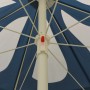 Garden umbrella with blue steel pole 180 cm by vidaXL, Umbrellas - Ref: Foro24-315541, Price: 23,99 €, Discount: %