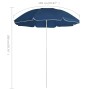 Garden umbrella with blue steel pole 180 cm by vidaXL, Umbrellas - Ref: Foro24-315541, Price: 23,99 €, Discount: %