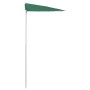 Semicircular garden umbrella with pole 300x150 cm green by vidaXL, Umbrellas - Ref: Foro24-315560, Price: 28,48 €, Discount: %