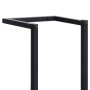 Toallero de hierro negro 25x20x95 cm de vidaXL, Toalleros - Ref: Foro24-325918, Precio: 31,65 €, Descuento: %