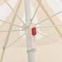 Garden umbrella with sand-colored steel pole, 180 cm. by vidaXL, Umbrellas - Ref: Foro24-315540, Price: 22,05 €, Discount: %