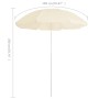 Garden umbrella with sand-colored steel pole, 180 cm. by vidaXL, Umbrellas - Ref: Foro24-315540, Price: 22,05 €, Discount: %