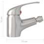 Silver bidet mixer tap 13x12 cm by vidaXL, Faucets - Ref: Foro24-149087, Price: 28,29 €, Discount: %