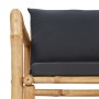 Bamboo 4-piece garden furniture set with cushions by vidaXL, Garden sets - Ref: Foro24-315601, Price: 388,99 €, Discount: %