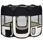 Parque de perros plegable bolsa de transporte negro 90x90x58 cm de vidaXL, Casetas y cercados para perros - Ref: Foro24-17100...