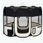 Parque de perros plegable bolsa de transporte negro 90x90x58 cm de vidaXL, Casetas y cercados para perros - Ref: Foro24-17100...