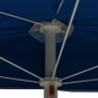 Semicircular garden umbrella with pole 300x150 cm azure blue by vidaXL, Umbrellas - Ref: Foro24-315566, Price: 28,48 €, Disco...