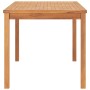 Garden dining table solid teak wood 160x80x77 cm by vidaXL, Garden tables - Ref: Foro24-315620, Price: 235,99 €, Discount: %