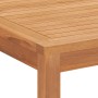 Garden dining table solid teak wood 160x80x77 cm by vidaXL, Garden tables - Ref: Foro24-315620, Price: 235,99 €, Discount: %