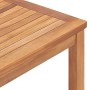 Garden dining table solid teak wood 160x80x77 cm by vidaXL, Garden tables - Ref: Foro24-315620, Price: 235,99 €, Discount: %