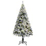 Künstlicher Weihnachtsbaum mit LEDs und grünem Schnee 120 cm von vidaXL, Weihnachtsbäume - Ref: Foro24-3077765, Preis: 57,85 ...