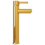 Gold bathroom mixer tap 12x30 cm by vidaXL, Faucets - Ref: Foro24-149089, Price: 46,68 €, Discount: %