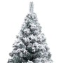 Künstlicher Weihnachtsbaum mit LEDs und grünem Schnee 120 cm von vidaXL, Weihnachtsbäume - Ref: Foro24-3077765, Preis: 57,85 ...