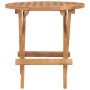 Folding garden table solid teak wood 50x50x50 cm by vidaXL, Garden tables - Ref: Foro24-315452, Price: 51,99 €, Discount: %