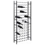 Black iron wine rack for 96 bottles by vidaXL, Wine racks - Ref: Foro24-325923, Price: 170,11 €, Discount: %