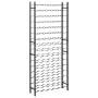 Black iron wine rack for 96 bottles by vidaXL, Wine racks - Ref: Foro24-325923, Price: 170,11 €, Discount: %