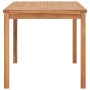 Mesa de comedor de jardín madera maciza de teca 140x80x77 cm de vidaXL, Mesas de jardín - Ref: Foro24-315619, Precio: 230,99 ...