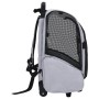 Grauer Mehrzweck-Klappwagen für Haustiere von vidaXL, Kinderwagen für Haustiere - Ref: Foro24-171020, Preis: 53,81 €, Rabatt: %