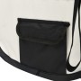 Faltbarer Hundelaufstall und Transporttasche schwarz 145x145x61cm von vidaXL, Hundehütten und Zäune - Ref: Foro24-171008, Pre...