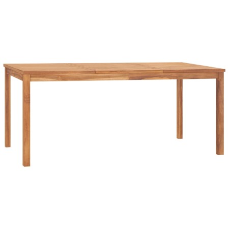 Mesa de comedor de jardín madera maciza de teca 180x90x77 cm de vidaXL, Mesas de jardín - Ref: Foro24-315621, Precio: 266,99 ...