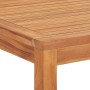 Mesa de comedor de jardín madera maciza de teca 180x90x77 cm de vidaXL, Mesas de jardín - Ref: Foro24-315621, Precio: 266,99 ...