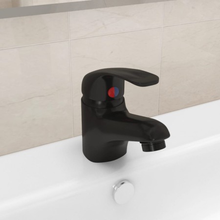 Black sink mixer tap 13x10 cm by vidaXL, Faucets - Ref: Foro24-149080, Price: 25,99 €, Discount: %