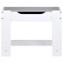 Mesa infantil con 2 sillas MDF blanco de vidaXL, muebles para bebés y niños pequeños - Ref: Foro24-80283, Precio: 107,99 €, D...