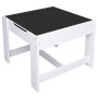 Mesa infantil con 2 sillas MDF blanco de vidaXL, muebles para bebés y niños pequeños - Ref: Foro24-80283, Precio: 107,99 €, D...