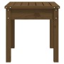 Solid pine wood garden bench in honey brown color, measuring 50x44x45 cm. by vidaXL, garden benches - Ref: Foro24-823993, Pri...