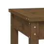 Solid pine wood garden bench in honey brown color, measuring 50x44x45 cm. by vidaXL, garden benches - Ref: Foro24-823993, Pri...