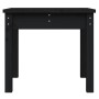 Garden bench solid black pine wood 50x44x45 cm by vidaXL, garden benches - Ref: Foro24-823994, Price: 44,90 €, Discount: %