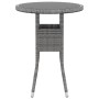 Garden dining set 3 pieces gray synthetic rattan by vidaXL, Garden sets - Ref: Foro24-3058459, Price: 184,84 €, Discount: %