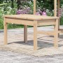 Banco de jardín madera maciza de pino 80x44x45 cm de vidaXL, Bancos de jardín - Ref: Foro24-823997, Precio: 49,99 €, Descuent...