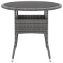 Juego comedor de jardín 3 piezas ratán sintético gris de vidaXL, Conjuntos de jardín - Ref: Foro24-3058485, Precio: 237,81 €,...