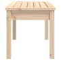 Garden bench solid pine wood 80x44x45 cm by vidaXL, garden benches - Ref: Foro24-823997, Price: 49,99 €, Discount: %