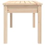 Banco de jardín madera maciza de pino 109x44x45 cm de vidaXL, Bancos de jardín - Ref: Foro24-824004, Precio: 57,84 €, Descuen...