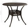 Bronze cast aluminum garden table 90x90x74 cm by vidaXL, Garden tables - Ref: Foro24-315585, Price: 178,99 €, Discount: %