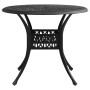 Black cast aluminum garden table 90x90x74 cm by vidaXL, Garden tables - Ref: Foro24-315586, Price: 205,58 €, Discount: %