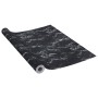 Láminas autoadhesivas muebles PVC piedra negra 500x90 cm de vidaXL, Láminas para ventana - Ref: Foro24-326143, Precio: 15,91 ...