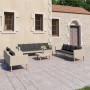 5-teiliges Gartenmöbel-Set und beige synthetische Rattankissen von vidaXL, Gartensets - Ref: Foro24-3059327, Preis: 727,90 €,...